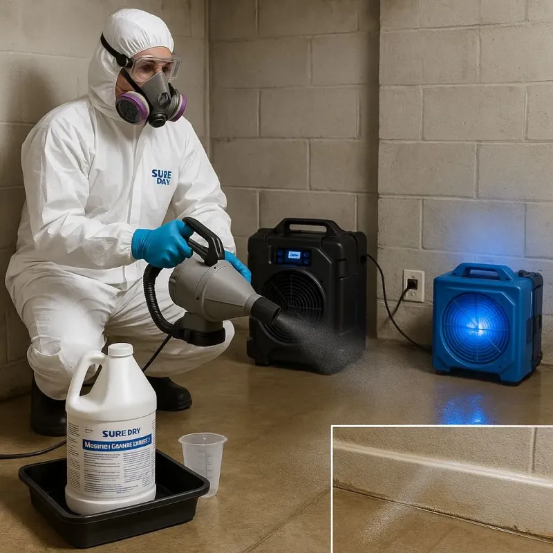 Sanitization and Odor Removal process in Lochbuie, CO