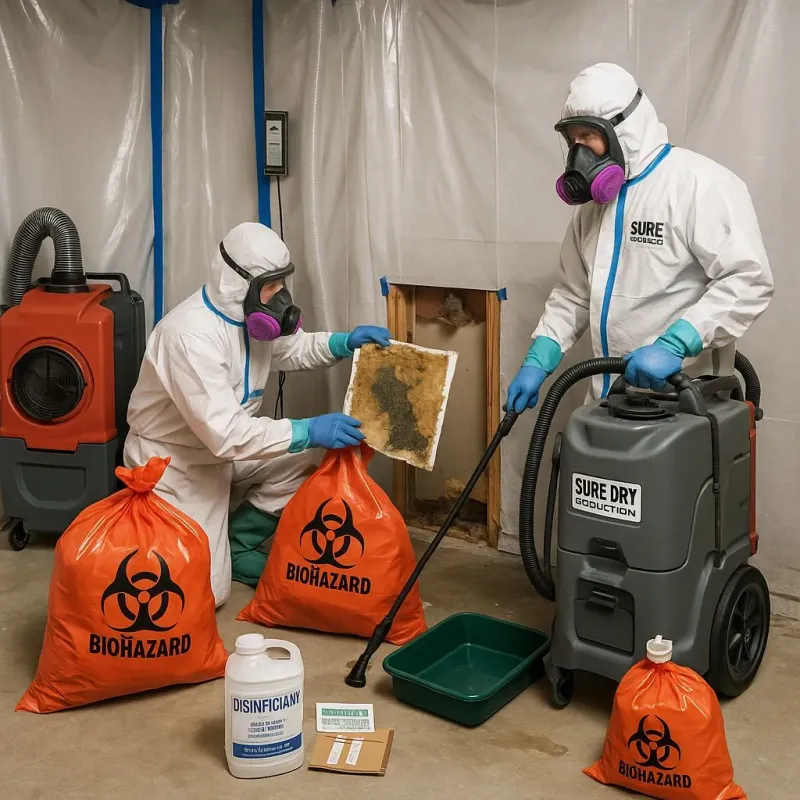 Contaminated Water Handling Protocols process in Lochbuie, CO