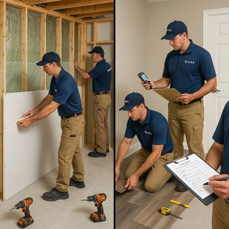 Repairs and Reconstruction process in Lochbuie, CO