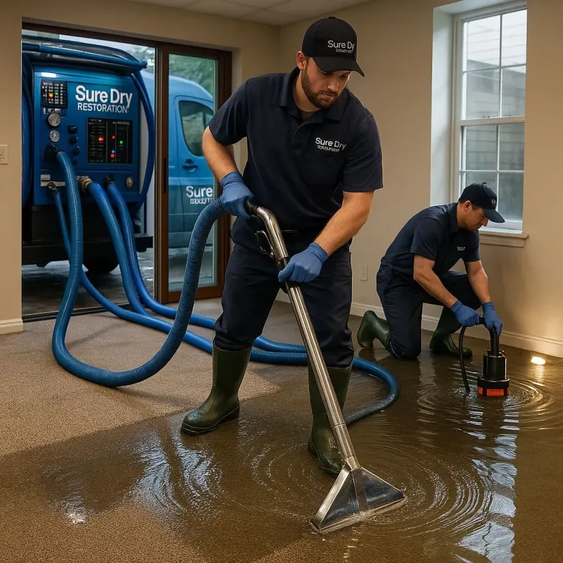Water Extraction and Removal process in Lochbuie, CO